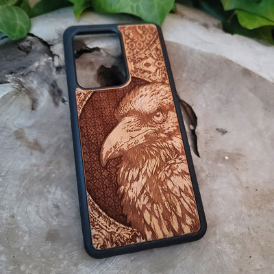 The Crow - Wood Phone Case