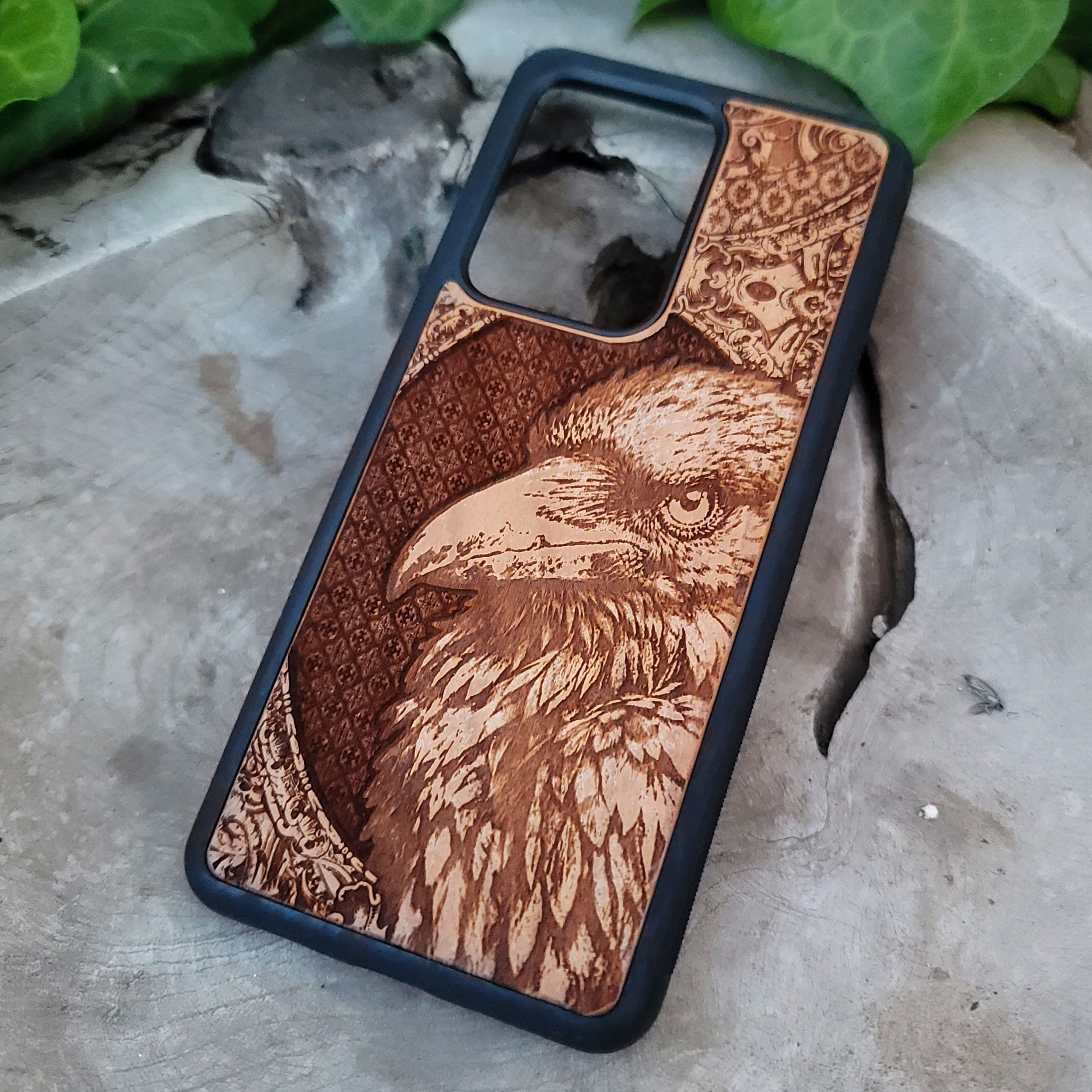 The Crow - Wood Phone Case