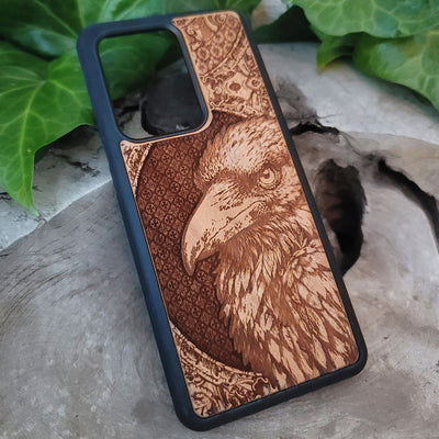 The Crow - Wood Phone Case