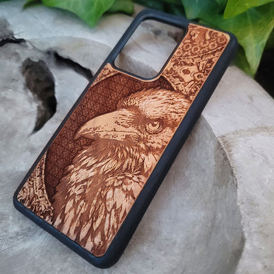 The Crow - Wood Phone Case
