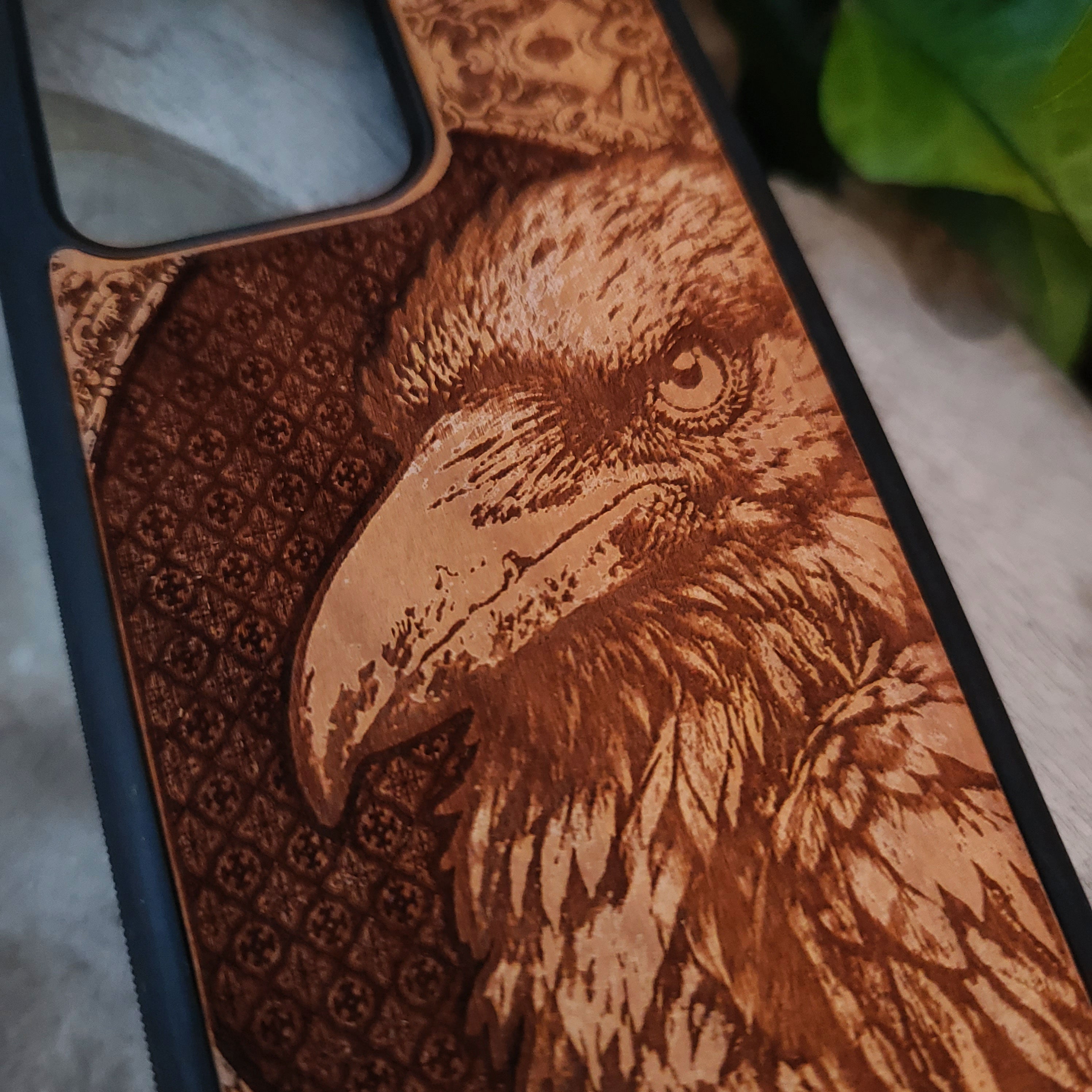 The Crow - Wood Phone Case