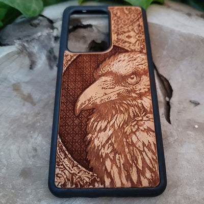 The Crow - Wood Phone Case