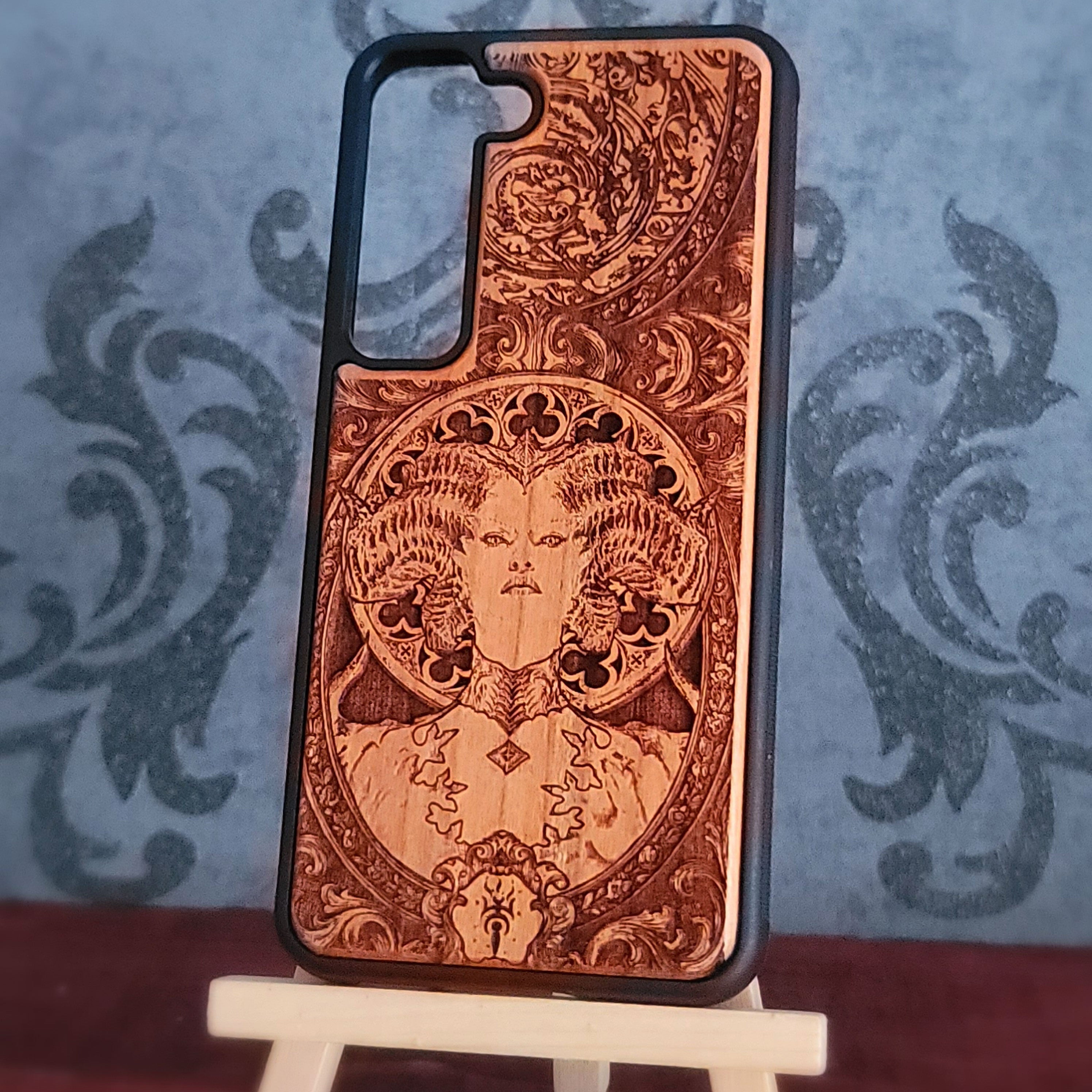Diablo - Wood Phone Case