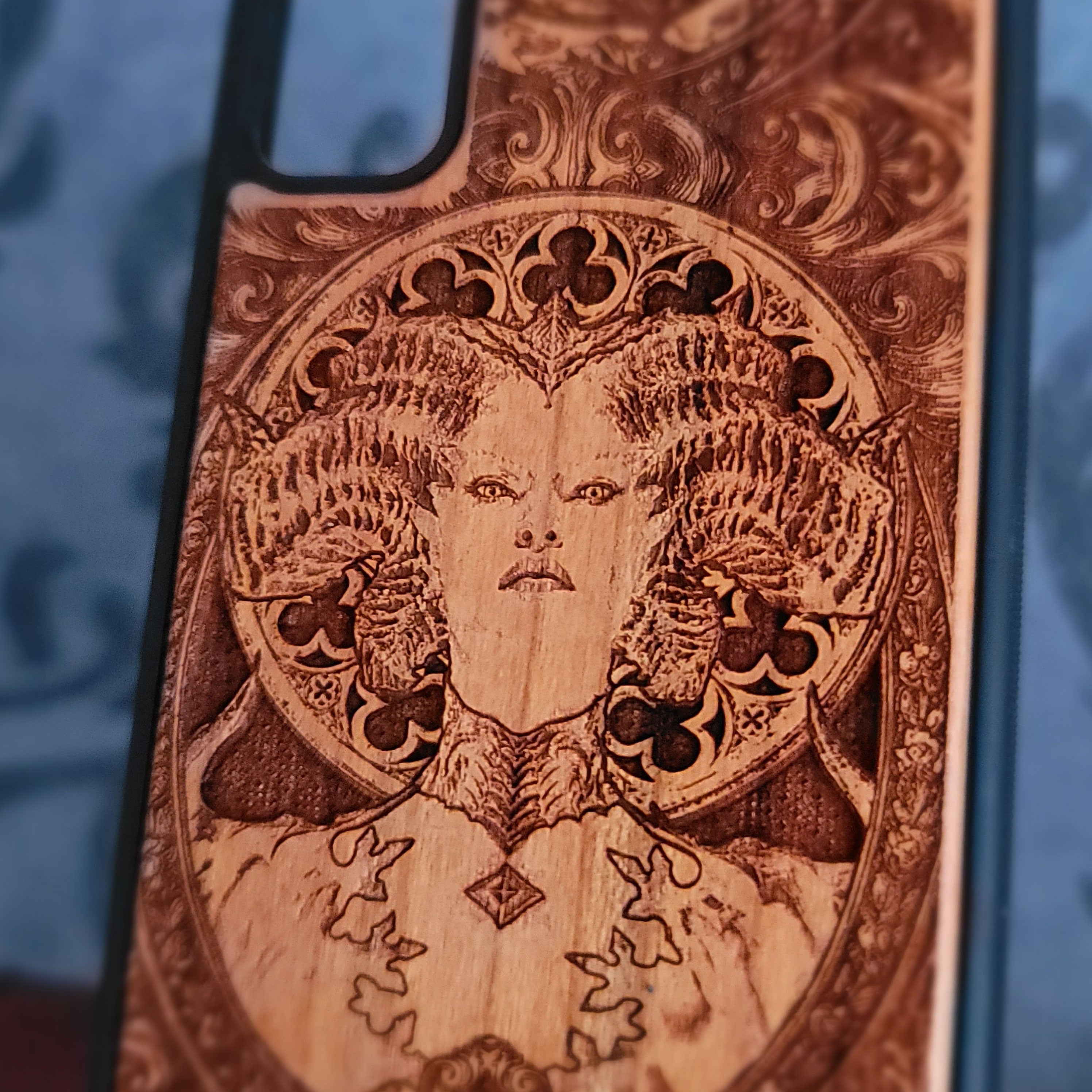 Diablo - Wood Phone Case