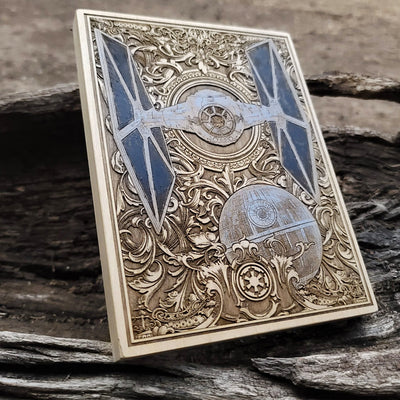 Handmade wooden artwork 'nan' – wood gift for 5 year anniversary, wedding present, gift for him or her, romantic handcrafted decor