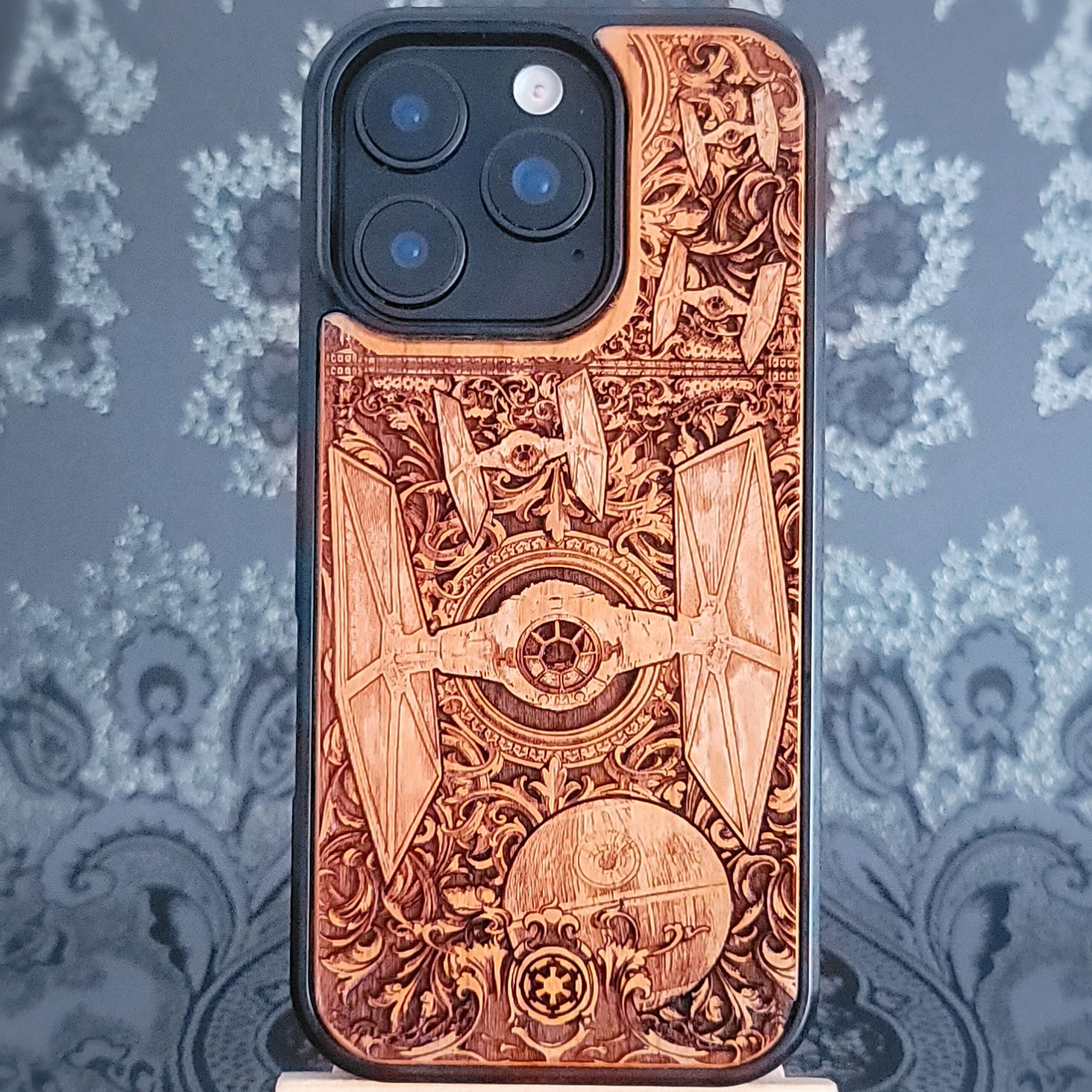 Phone case with Star Wars design TIE Fighter
