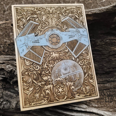 Handmade wooden artwork 'nan' – wood gift for 5 year anniversary, wedding present, gift for him or her, romantic handcrafted decor