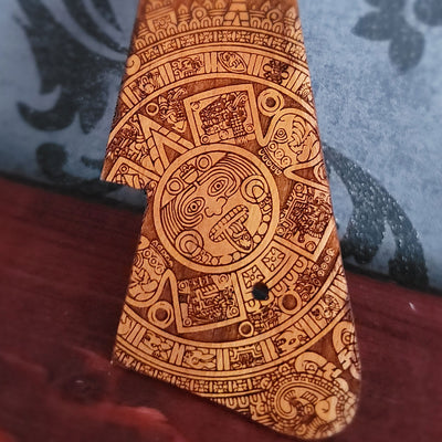 Gibson Les Paul Pickguard -Aztec Calendar