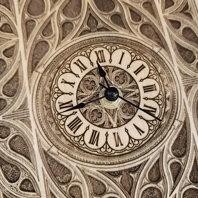 Handmade wooden artwork 'nan' – wood gift for 5 year anniversary, wedding present, gift for him or her, romantic handcrafted decor