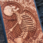 Load image into Gallery viewer, iPhone &amp; Samsung Galaxy Wood Phone Case - &quot;Stumble&quot; Gothic Pattern
