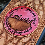 Load image into Gallery viewer, iPhone &amp; Samsung Galaxy Wood Phone Case - Lord of The Rings The Fellowship of the Ring &amp; the Runes
