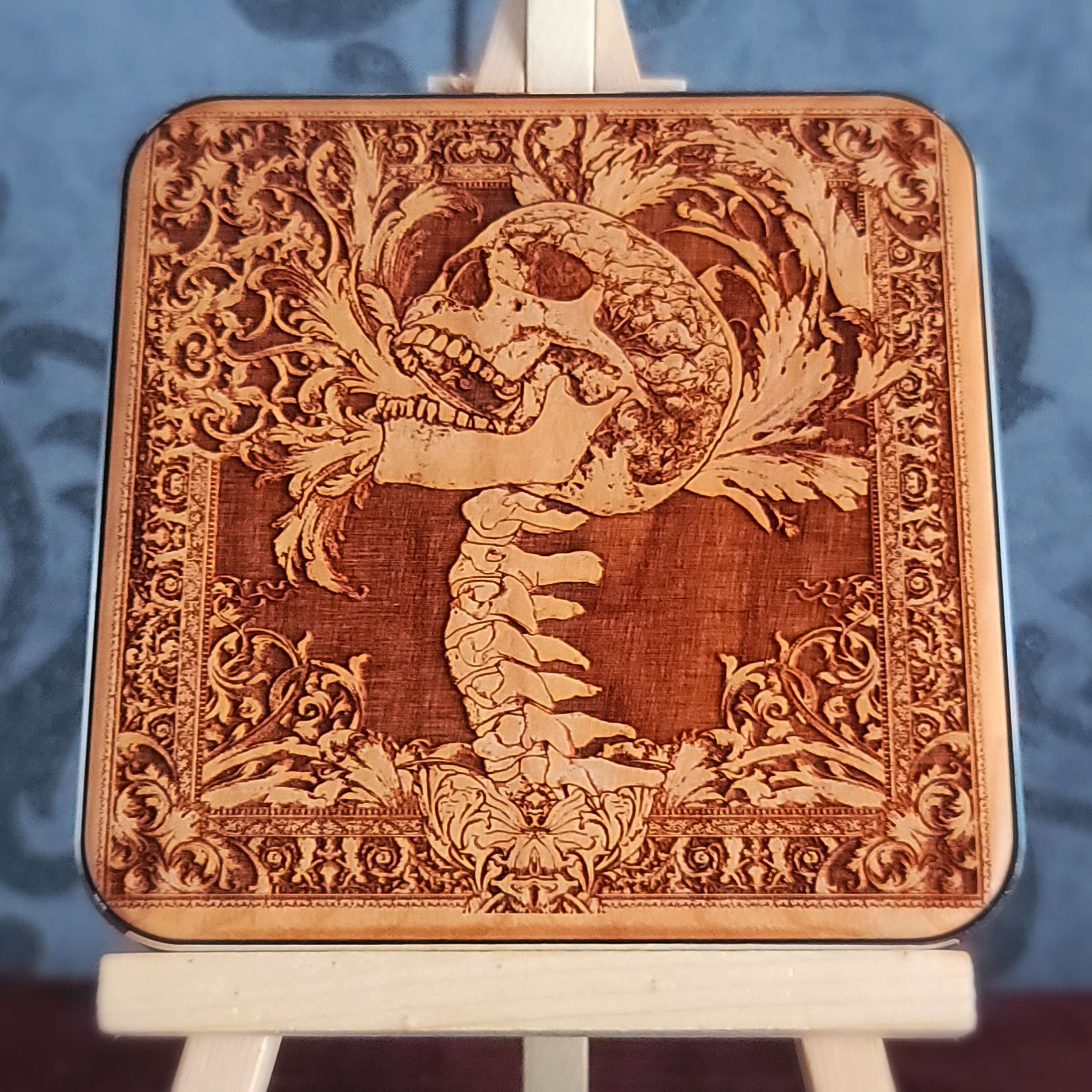 Kabelloses Ladegerät aus Scream Wood 