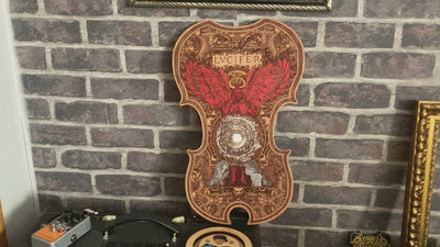 Lucifer devorando almas humanas Violín