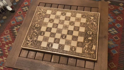 War Chess Board - A3 Large Size