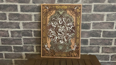 Neptun - Zedernholz - Groß