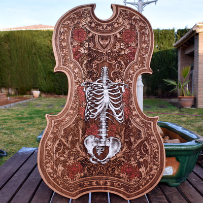 Human Skeleton Gothic Home Decor