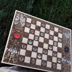 Load image into Gallery viewer, chess board wood
