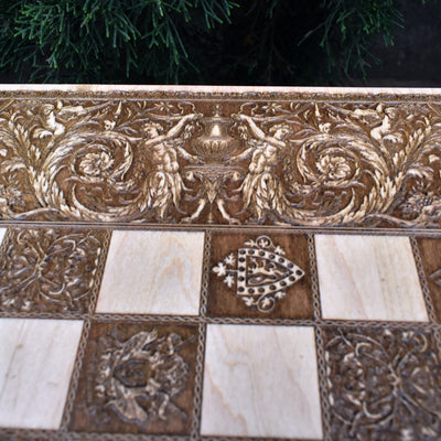 Rococo Chess Board - A3 Large Size