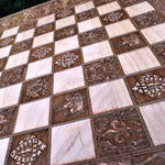 Load image into Gallery viewer, Medieval Wooden Chess Board Game Set - A3 Size - 1.25&quot; / 32 mm Square
