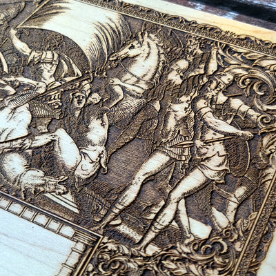 War Chess Board - Tournament Size