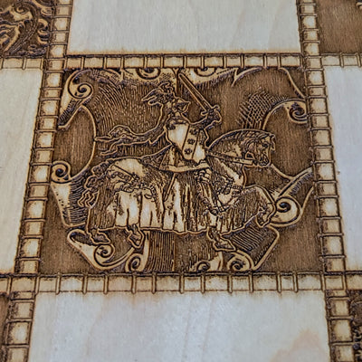 War Chess Board - Tournament Size