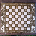 Load image into Gallery viewer, vintage circus chess board
