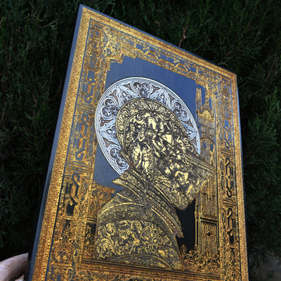 Confessed Medieval Knight Black Paint - Large