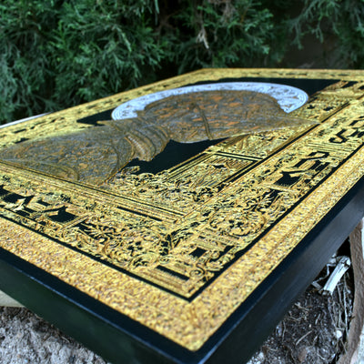 Confessed Medieval Knight Black Paint - Large