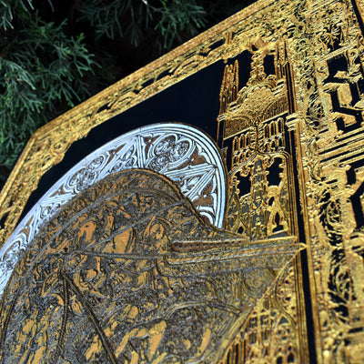 Confessed Medieval Knight Black Paint - Large