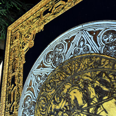 Confessed Medieval Knight Black Paint - Large