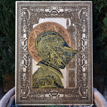 Confessed Medieval Knight - Large