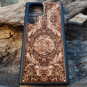 wooden galaxy case