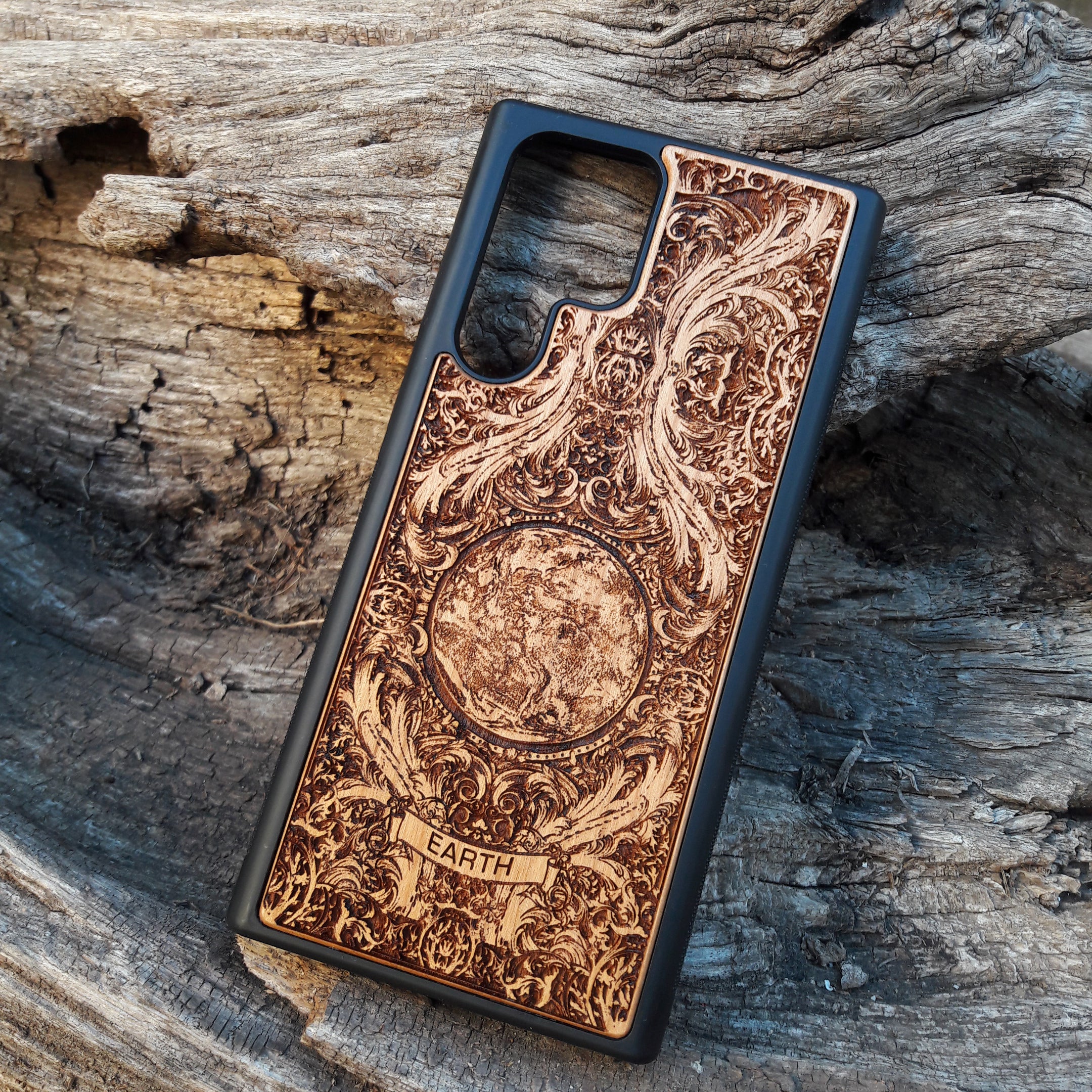 wood galaxy case