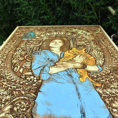 Ellen Alien Wood Wall Art IV - Large