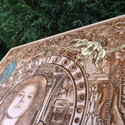 Ellen Alien Wood Wall Art IV - Large