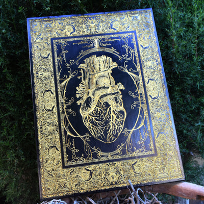 Heart Black Paint - Large