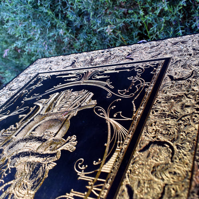 Heart Black Paint - Large