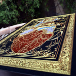 Load image into Gallery viewer, Black Heart Painted Version - Medium
