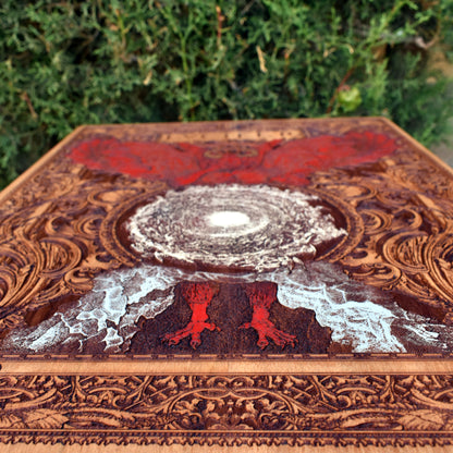 Lucifer Artwork Cedar Wood Limited Edition - Large