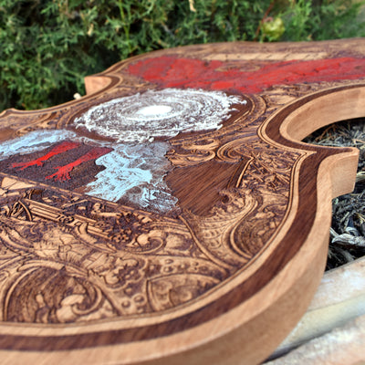 Lucifer devorando almas humanas Violín