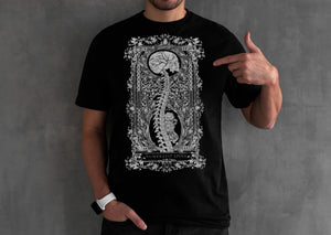 graphic tees black and white