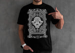 Load image into Gallery viewer, black white graphic tee for men
