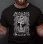 Load image into Gallery viewer, Skull Graphic T-Shirt, Goth Clothing &quot;Scream&quot;
