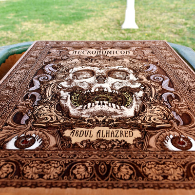 Das Necronomicon - Zedernholz - Groß