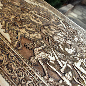 Neptune - Artwork on Maple - Large