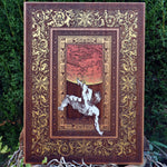 Load image into Gallery viewer, Phaethon Fall - Artwork on Cedar - Large
