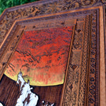 Load image into Gallery viewer, Phaethon Fall - Artwork on Cedar - Large
