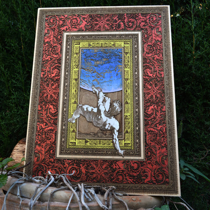 Phaethon Fall - Artwork on Maple - Large