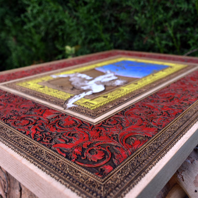 Phaethon Fall - Artwork on Maple - Large