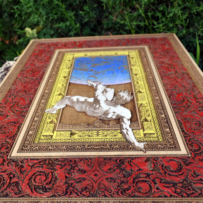 Phaethon Fall - Artwork on Maple - Large